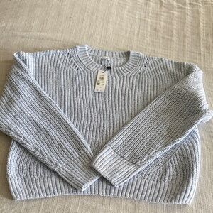 Garage Light Blue Knit Sweater XS ❄️